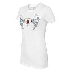 MLB Boston Red Sox Tiny Turnip Women's Angel Wings T-Shirt