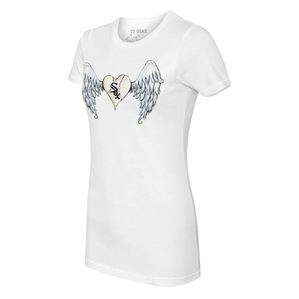 MLB Chicago White Sox Tiny Turnip Women's Angel Wings T-Shirt