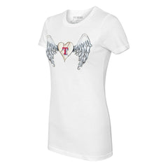MLB Texas Rangers Tiny Turnip Women's Angel Wings T-Shirt