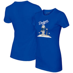 MLB Los Angeles Dodgers Tiny Turnip Women's Astronaut T-Shirt