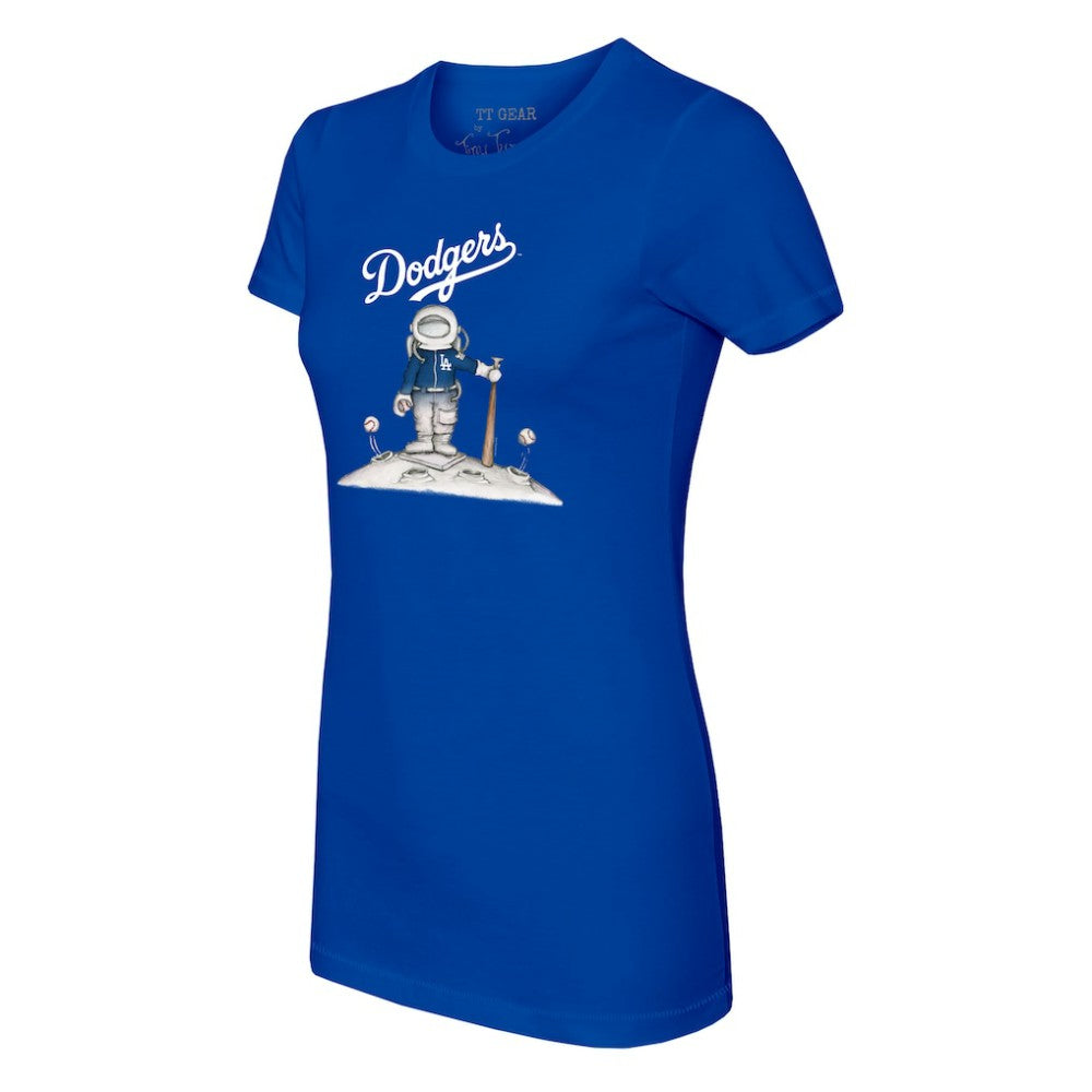 MLB Los Angeles Dodgers Tiny Turnip Women's Astronaut T-Shirt