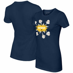 MLB Milwaukee Brewers Tiny Turnip Women's Baseball Pow T-Shirt