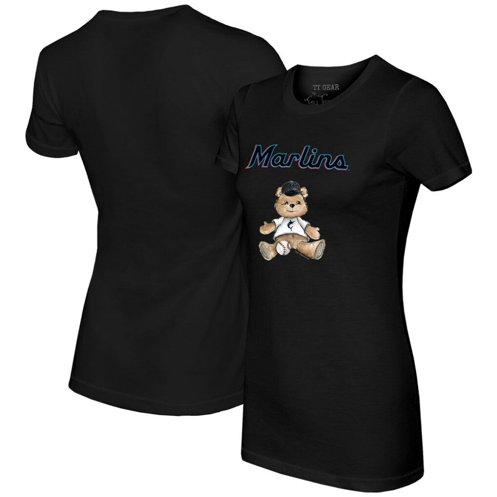 MLB Miami Marlins Tiny Turnip Women's Teddy Boy T-Shirt