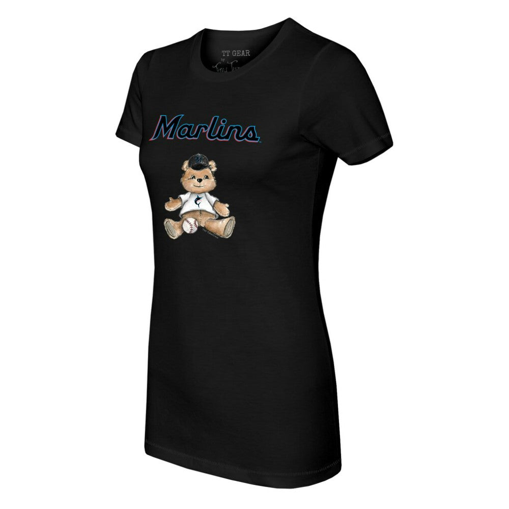 MLB Miami Marlins Tiny Turnip Women's Teddy Boy T-Shirt