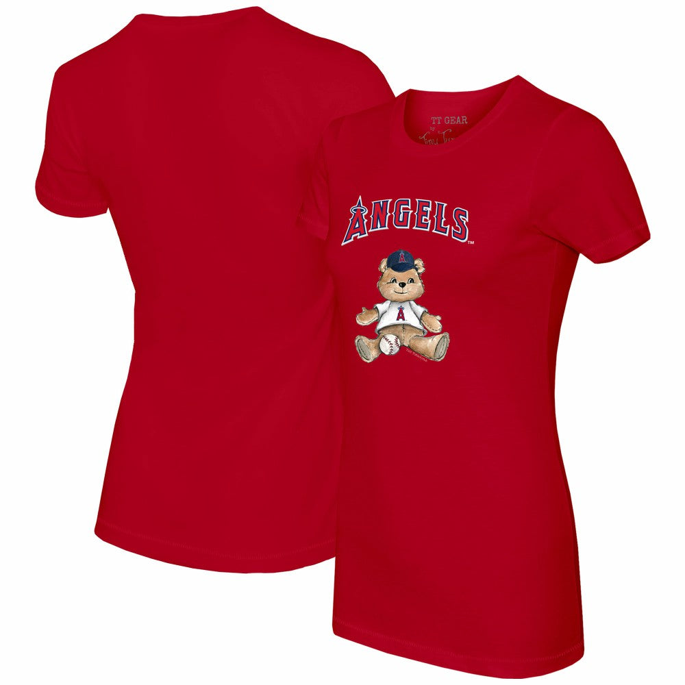 MLB Los Angeles Angels Tiny Turnip Women's Teddy Boy T-Shirt
