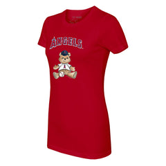 MLB Los Angeles Angels Tiny Turnip Women's Teddy Boy T-Shirt