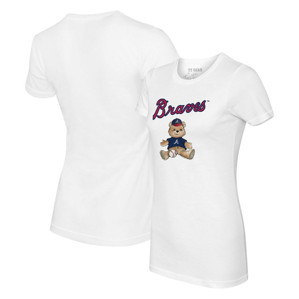 MLB Atlanta Braves Tiny Turnip Women's Teddy Boy T-Shirt