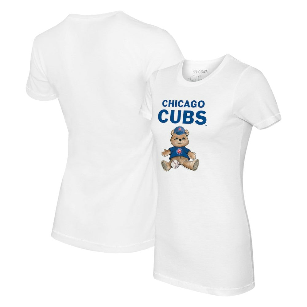 MLB Chicago Cubs Tiny Turnip Women's Teddy Boy T-Shirt