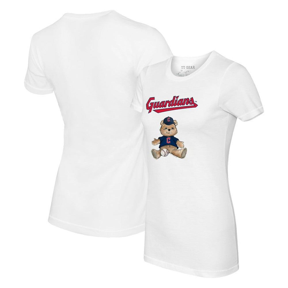 MLB Cleveland Guardians Tiny Turnip Women's Teddy Boy T-Shirt