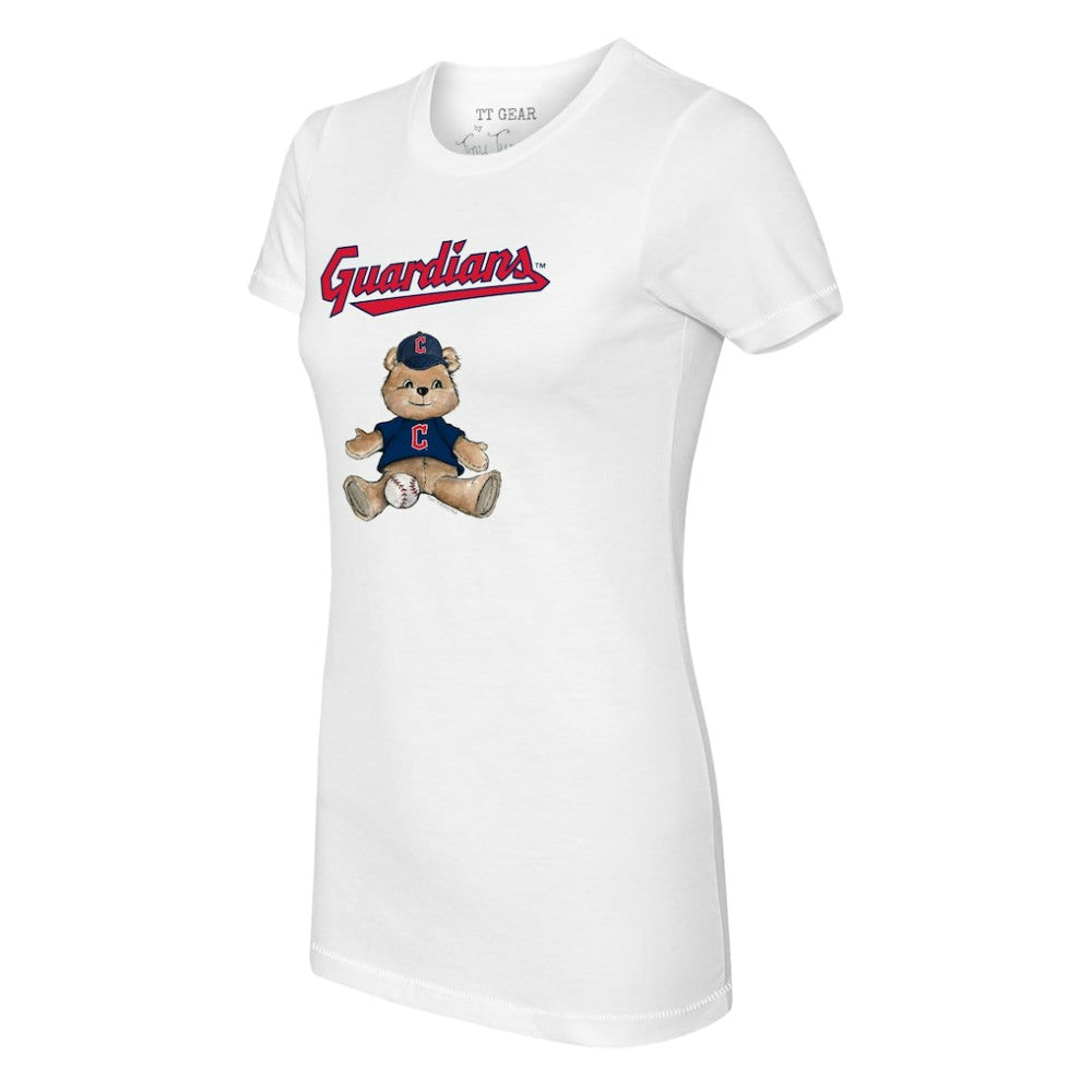 MLB Cleveland Guardians Tiny Turnip Women's Teddy Boy T-Shirt