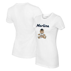 MLB Miami Marlins Tiny Turnip Women's Teddy Boy T-Shirt