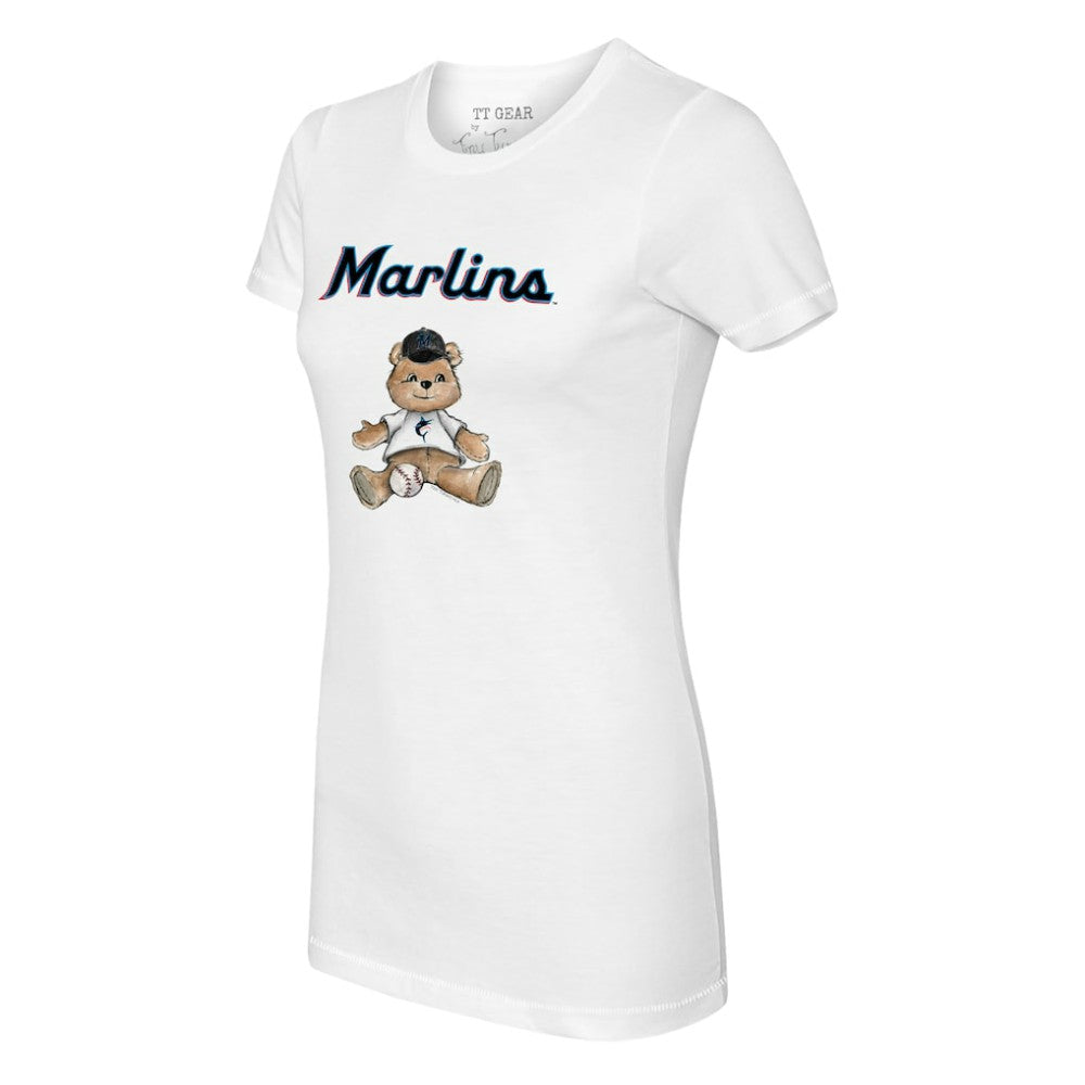 MLB Miami Marlins Tiny Turnip Women's Teddy Boy T-Shirt