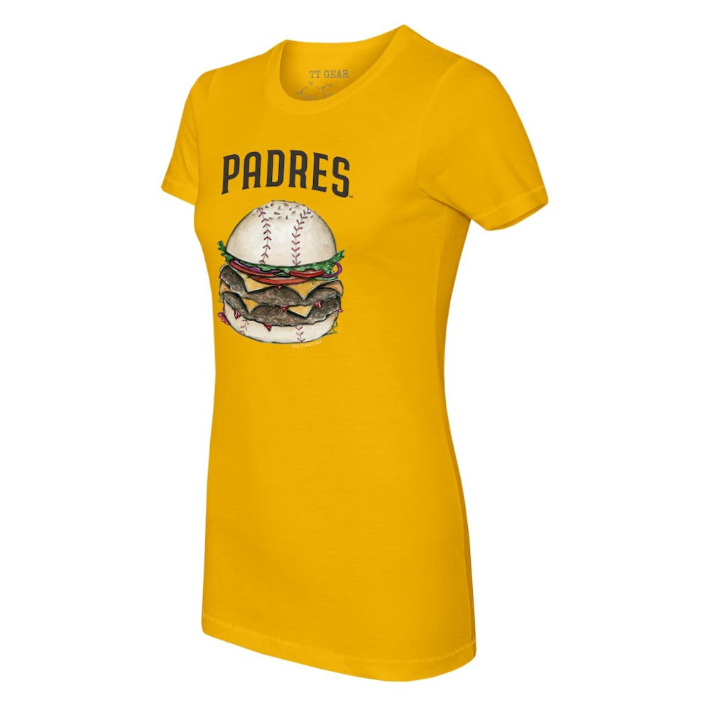 MLB San Diego Padres Tiny Turnip Women's Burger T-Shirt