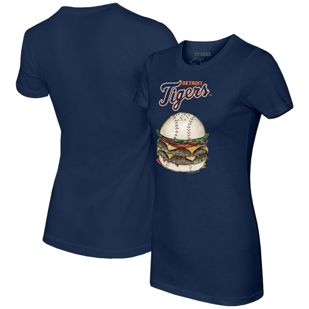 MLB Detroit Tigers Tiny Turnip Women's Burger T-Shirt
