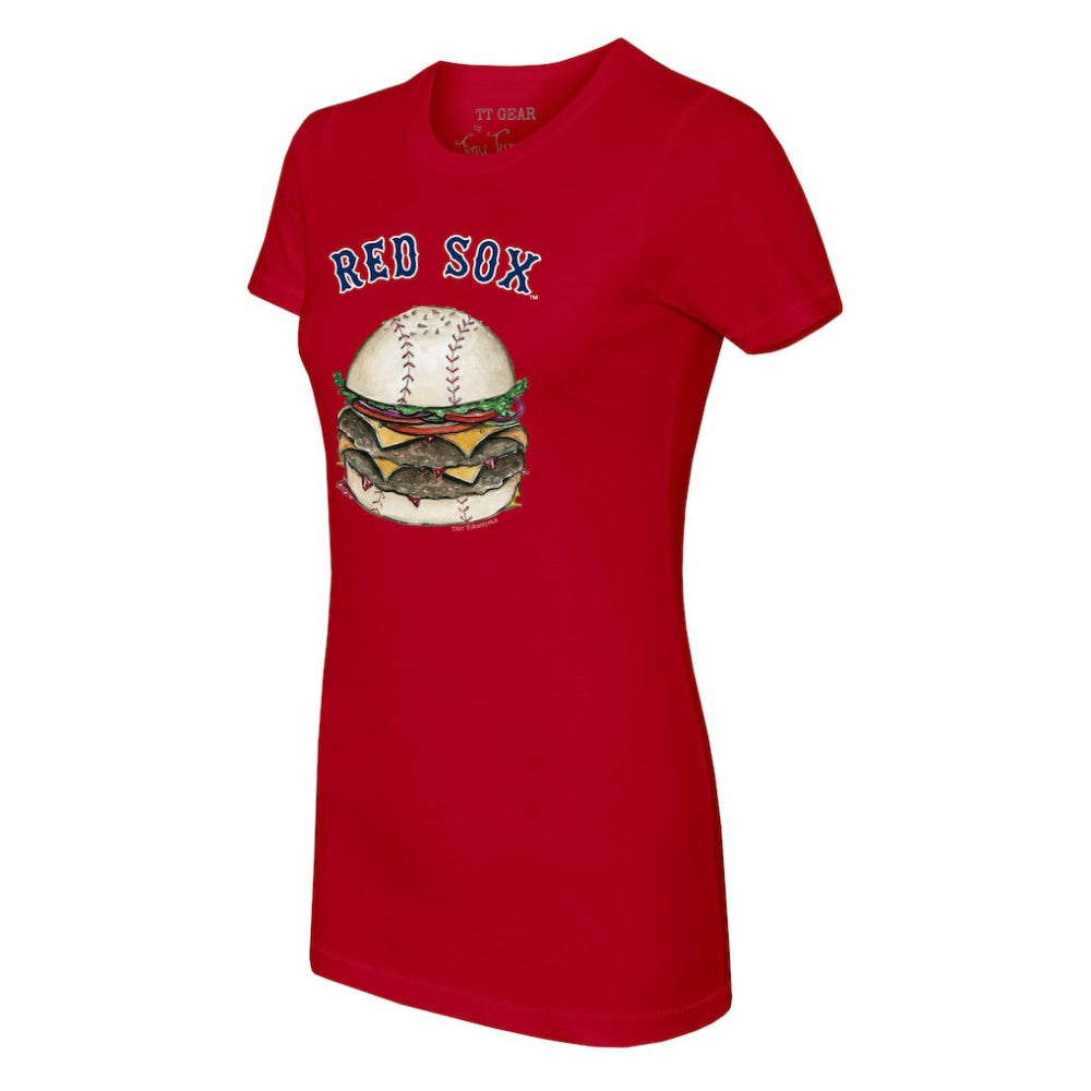MLB Boston Red Sox Tiny Turnip Women's Burger T-Shirt