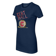 MLB Cleveland Guardians Tiny Turnip Women's Dirt Ball T-Shirt