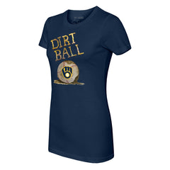 MLB Milwaukee Brewers Tiny Turnip Women's Dirt Ball T-Shirt