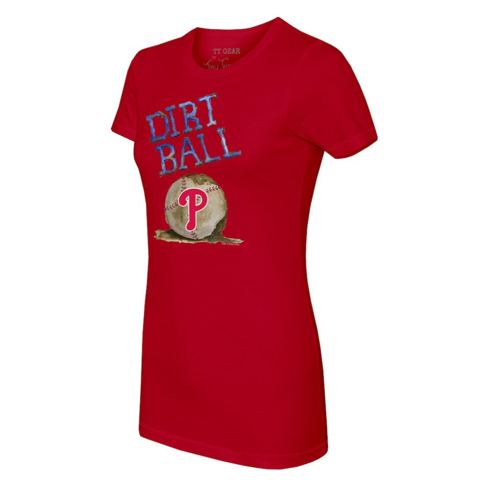 MLB Philadelphia Phillies Tiny Turnip Women's Dirt Ball T-Shirt