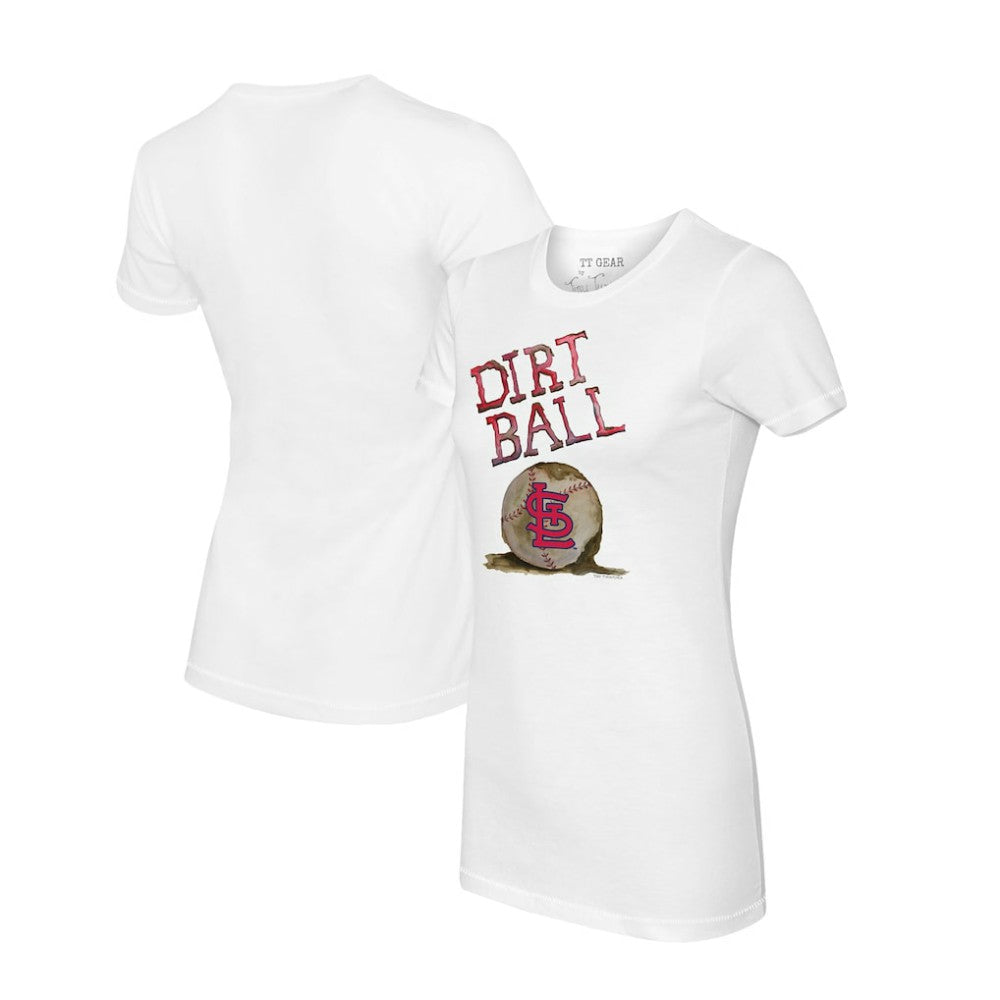MLB St. Louis Cardinals Tiny Turnip Women's Dirt Ball T-Shirt