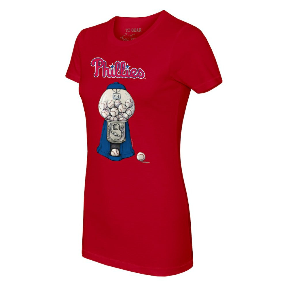 MLB Philadelphia Phillies Tiny Turnip Women's Gumball Machine T-Shirt