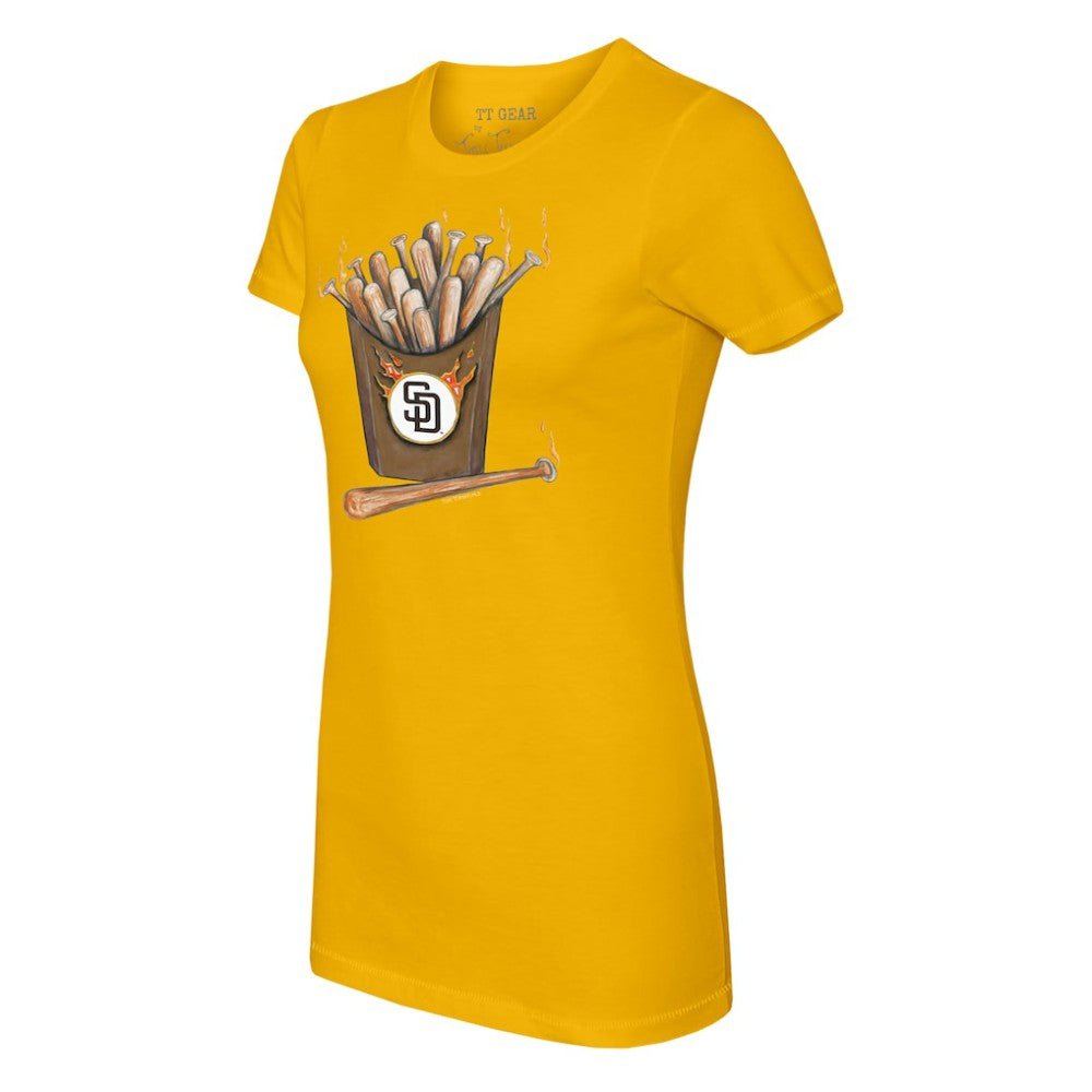 MLB San Diego Padres Tiny Turnip Women's Hot Bats T-Shirt