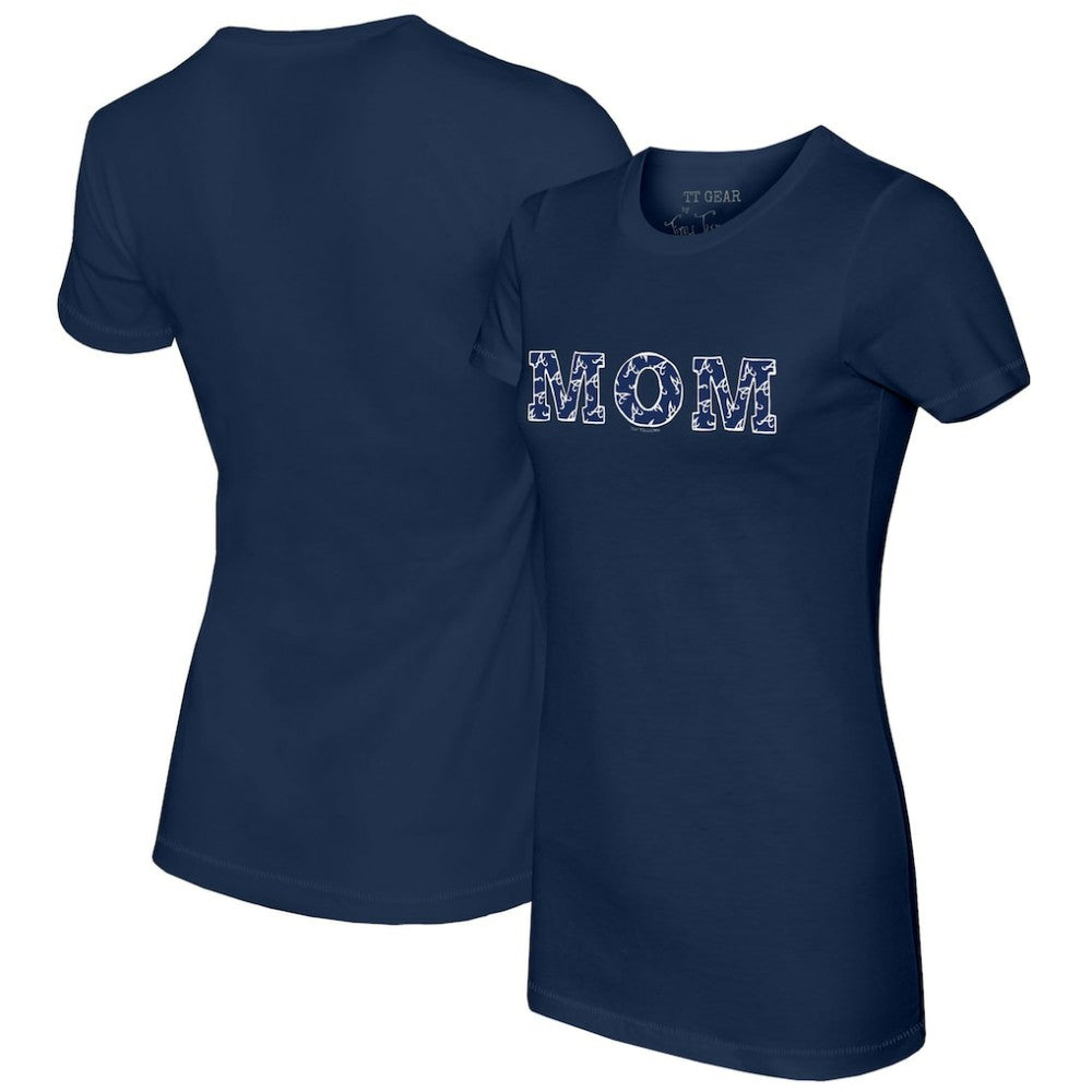 MLB Atlanta Braves Tiny Turnip Women's Logo Mom T-Shirt