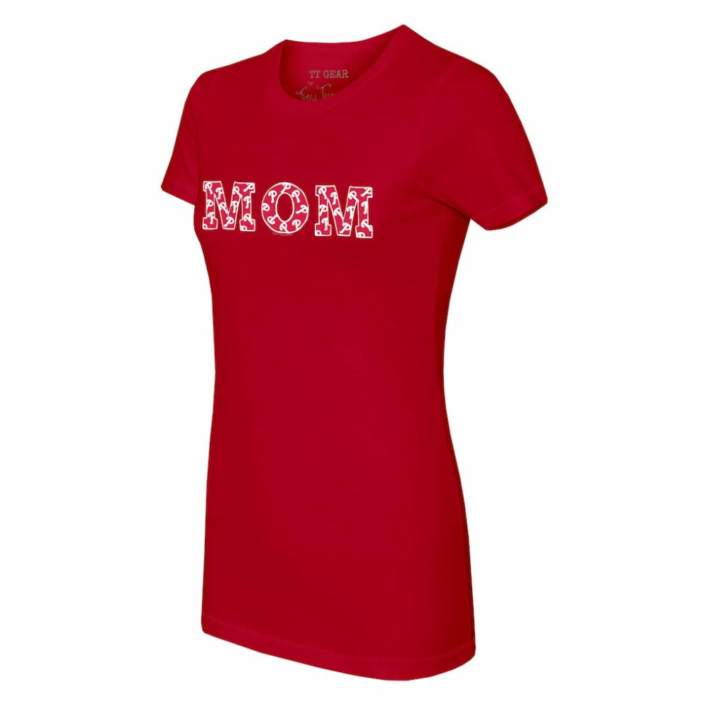 MLB Philadelphia Phillies Tiny Turnip Women's Logo Mom T-Shirt
