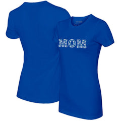 MLB Los Angeles Dodgers Tiny Turnip Women's Logo Mom T-Shirt
