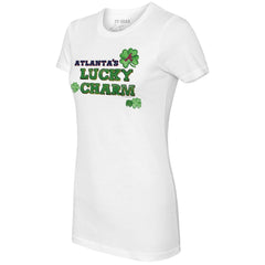 MLB Atlanta Braves Tiny Turnip Women's Lucky Charm T-Shirt