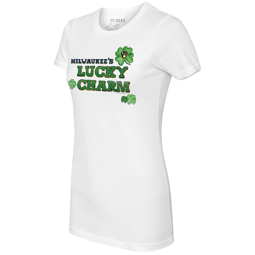 MLB Milwaukee Brewers Tiny Turnip Women's Lucky Charm T-Shirt