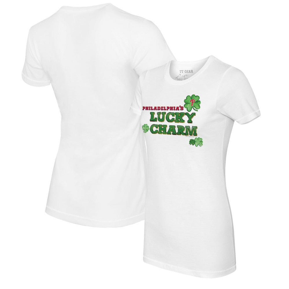 MLB Philadelphia Phillies Tiny Turnip Women's Lucky Charm T-Shirt