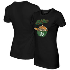 MLB Athletics Tiny Turnip Women's Nacho Helmet T-Shirt