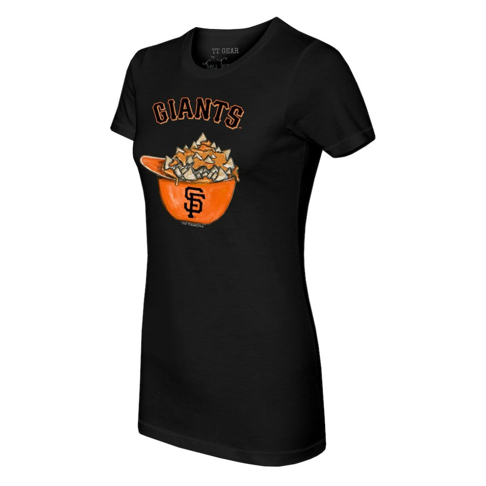 MLB San Francisco Giants Tiny Turnip Women's Nacho Helmet T-Shirt
