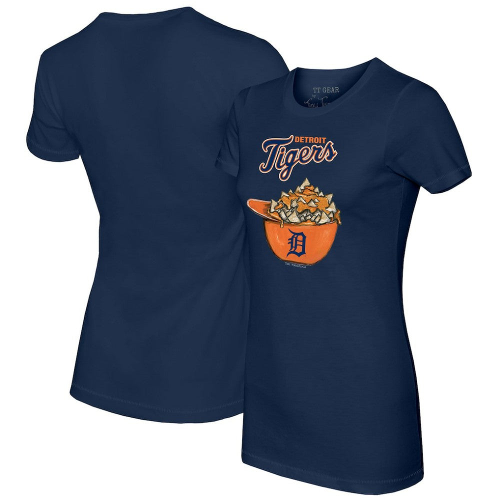 MLB Detroit Tigers Tiny Turnip Women's Nacho Helmet T-Shirt