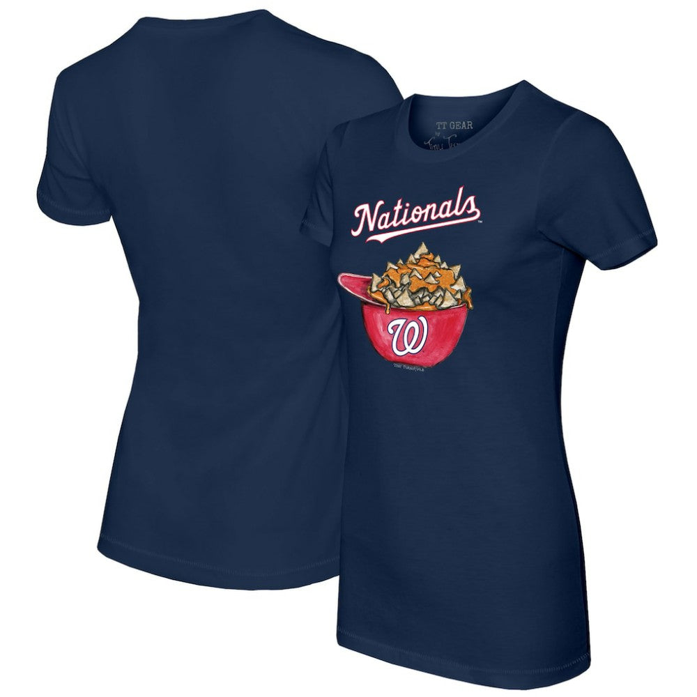 MLB Washington Nationals Tiny Turnip Women's Nacho Helmet T-Shirt