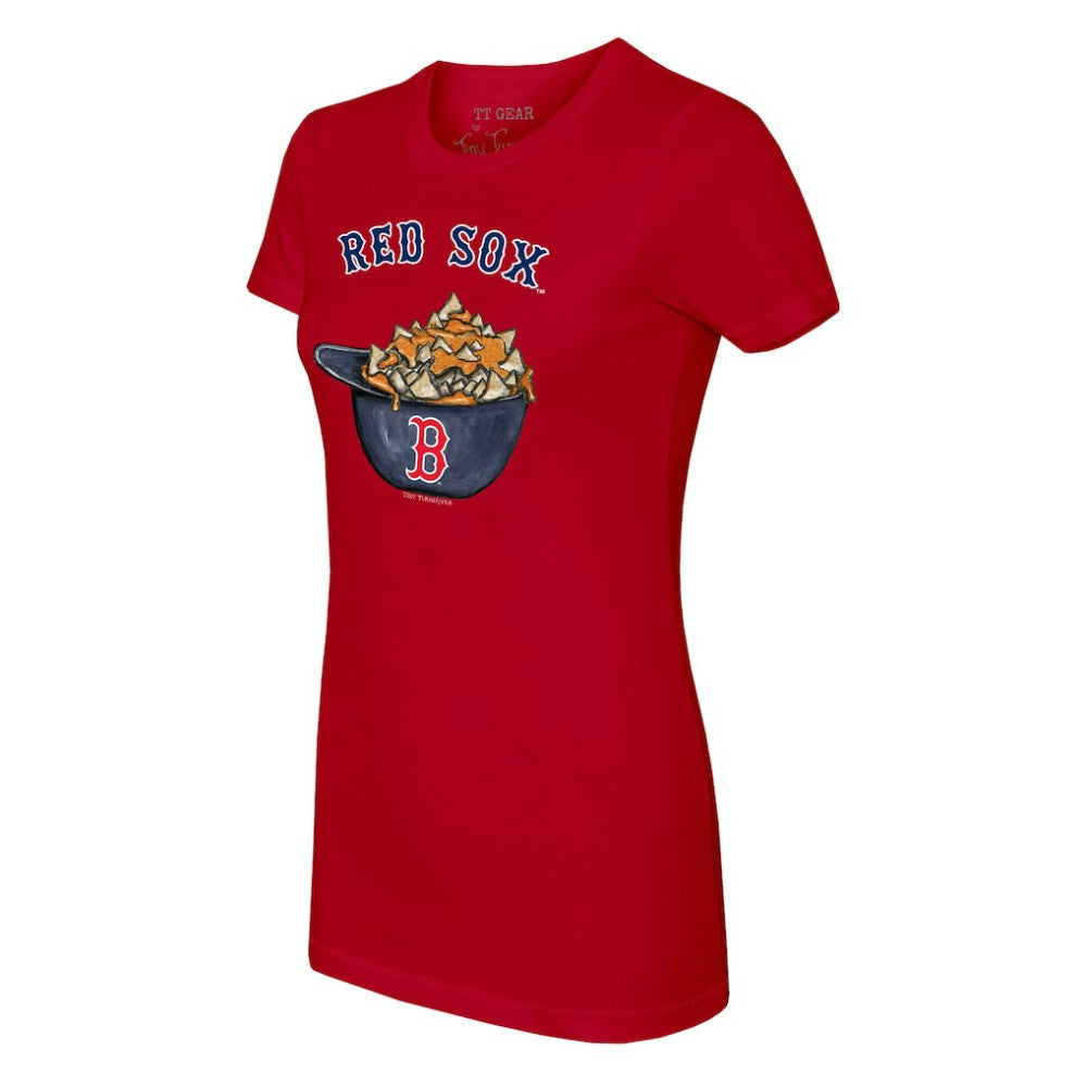 MLB Boston Red Sox Tiny Turnip Women's Nacho Helmet T-Shirt