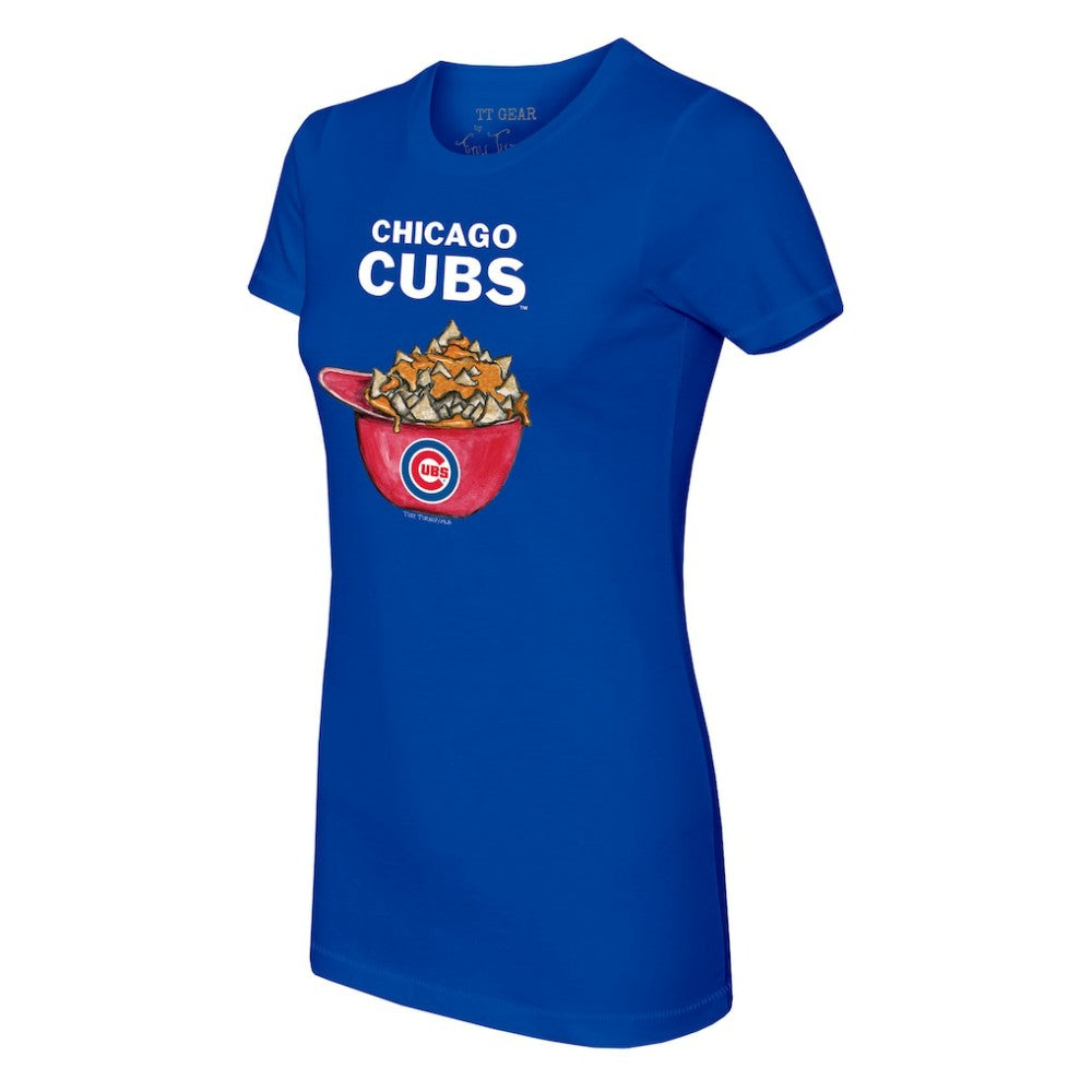 MLB Chicago Cubs Tiny Turnip Women's Nacho Helmet T-Shirt