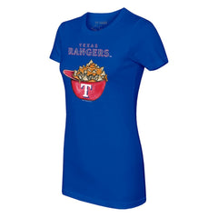 MLB Texas Rangers Tiny Turnip Women's Nacho Helmet T-Shirt