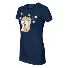 MLB Detroit Tigers Tiny Turnip Women's Popcorn T-Shirt