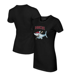 MLB Arizona Diamondbacks Tiny Turnip Women's Shark T-Shirt