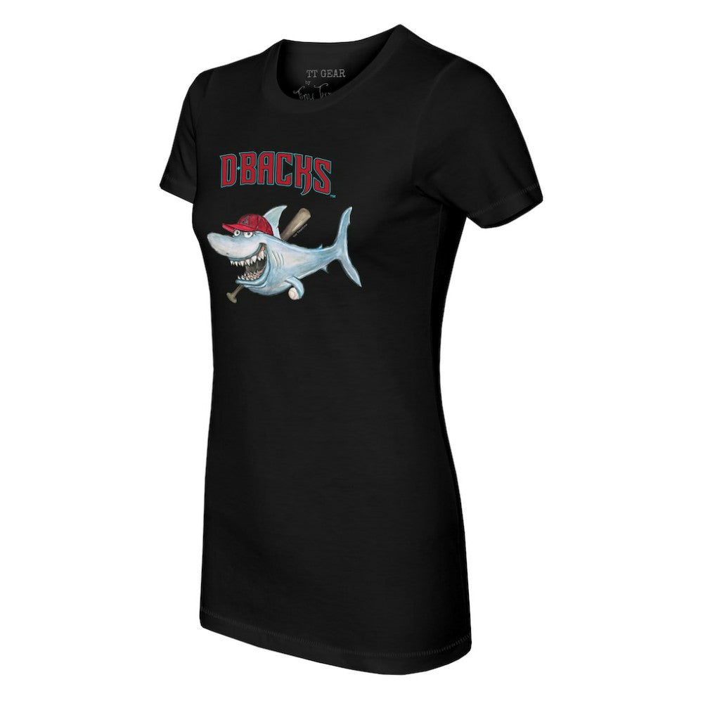 MLB Arizona Diamondbacks Tiny Turnip Women's Shark T-Shirt