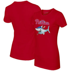 MLB Philadelphia Phillies Tiny Turnip Women's Shark T-Shirt