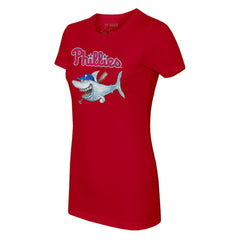 MLB Philadelphia Phillies Tiny Turnip Women's Shark T-Shirt