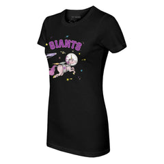 MLB San Francisco Giants Tiny Turnip Women's Space Unicorn T-Shirt
