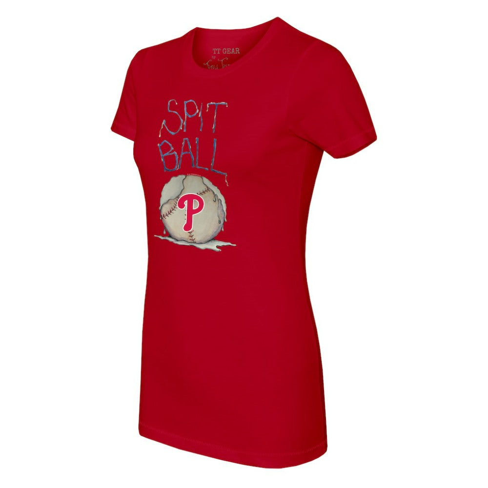 MLB Philadelphia Phillies Tiny Turnip Women's Spit Ball T-Shirt