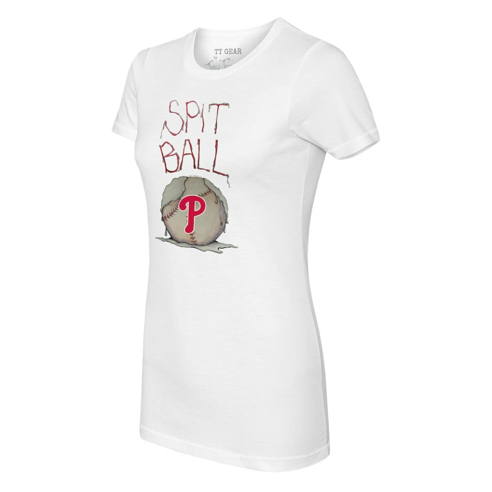 MLB Philadelphia Phillies Tiny Turnip Women's Spit Ball T-Shirt