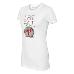MLB Philadelphia Phillies Tiny Turnip Women's Spit Ball T-Shirt