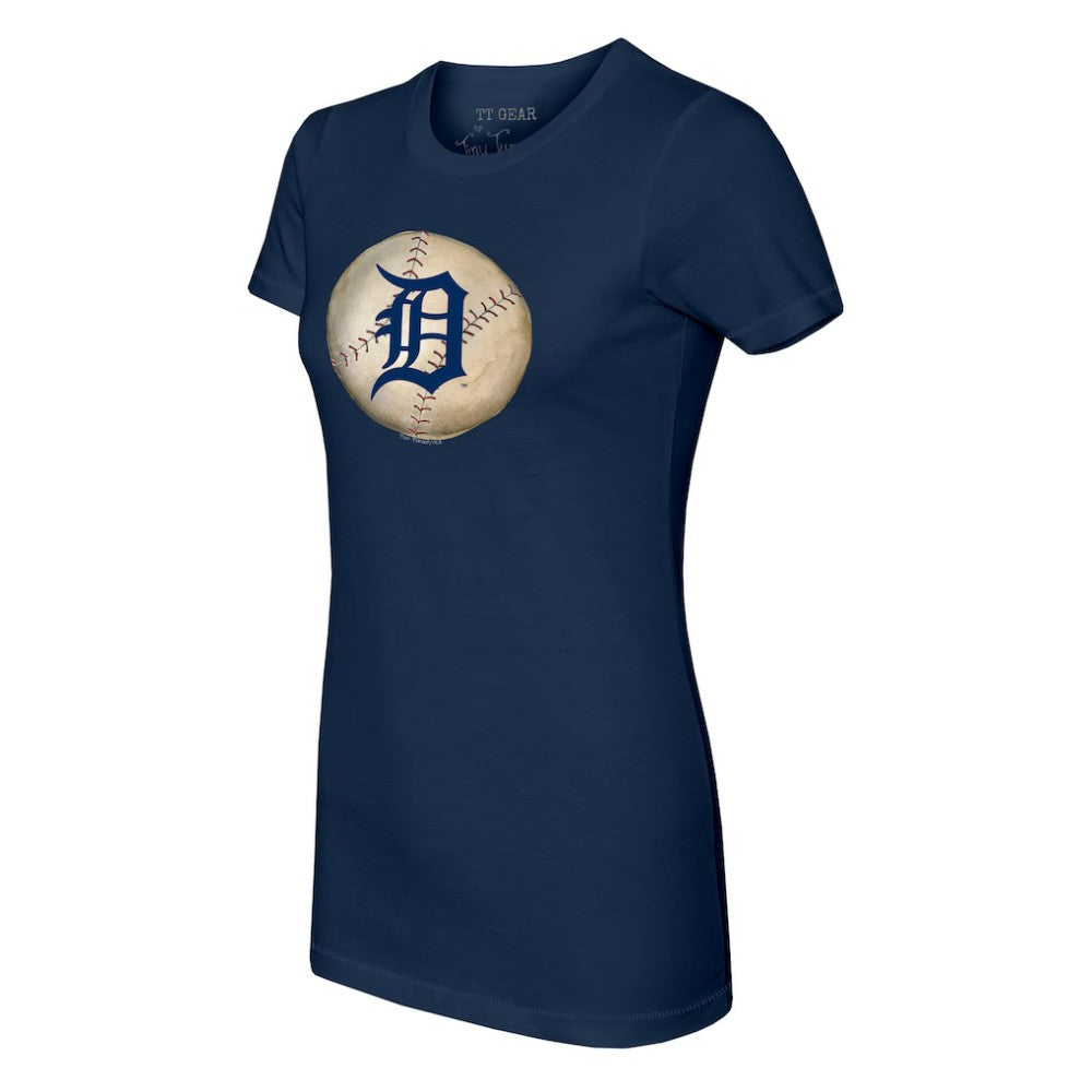 MLB Detroit Tigers Tiny Turnip Women's Stitched Baseball T-Shirt