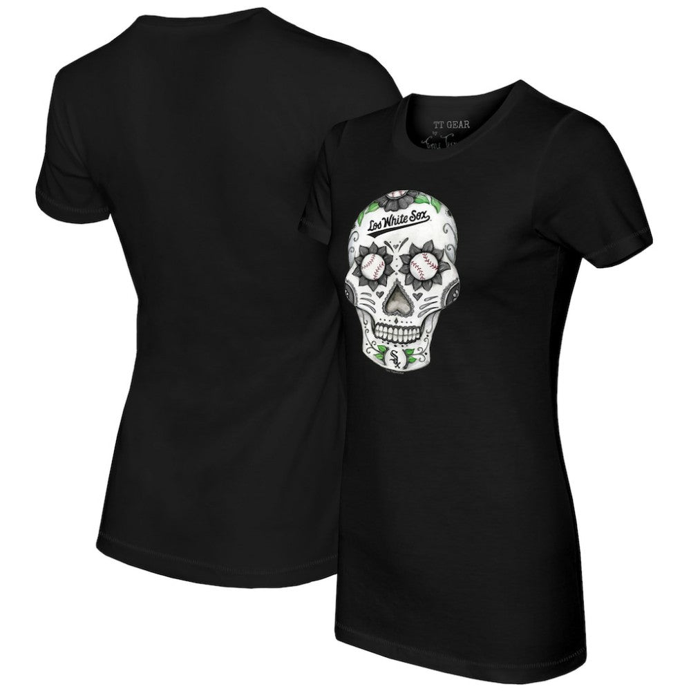 MLB Chicago White Sox Tiny Turnip Women's Sugar Skull T-Shirt