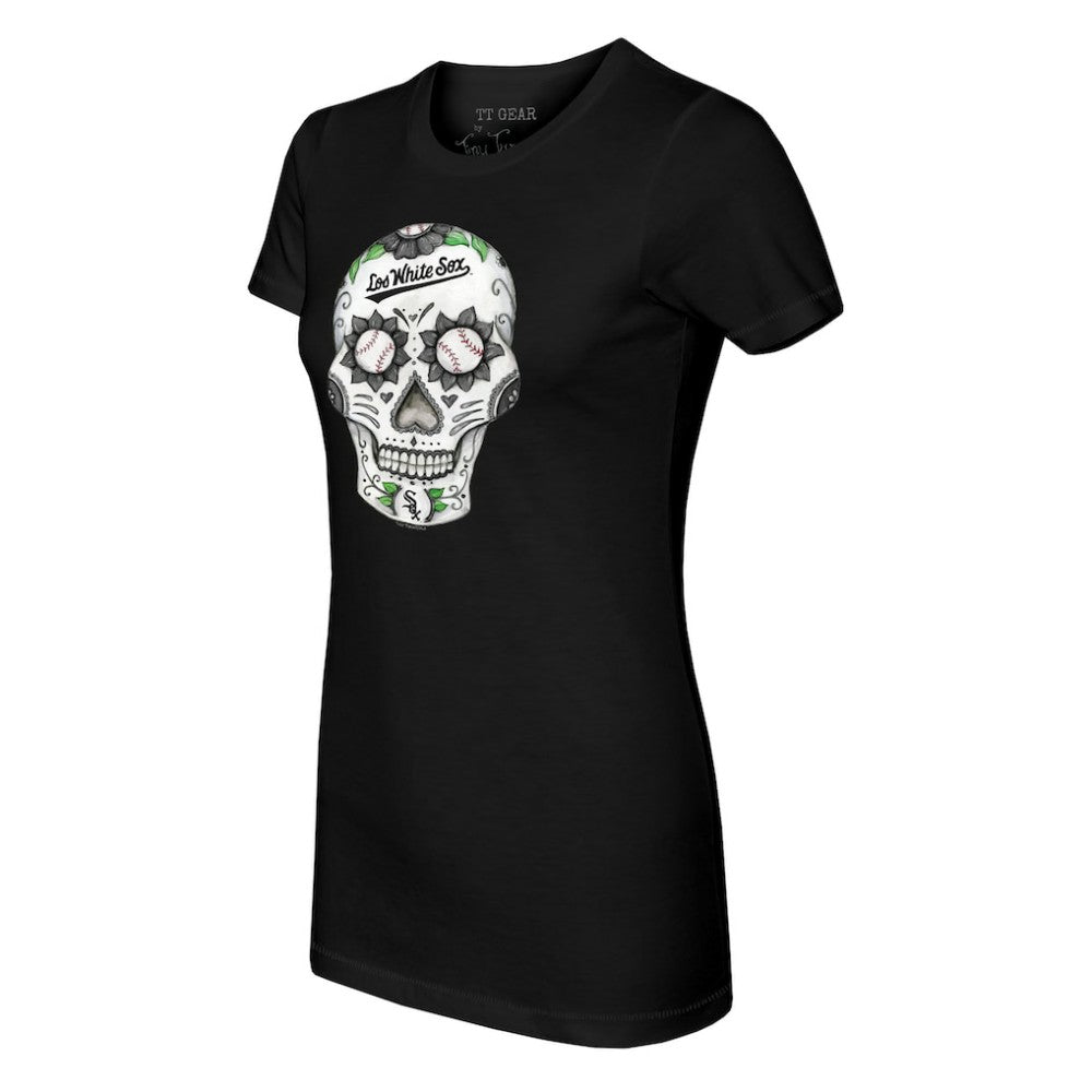 MLB Chicago White Sox Tiny Turnip Women's Sugar Skull T-Shirt